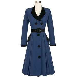 Trashy Diva Fontaine Dress Coat sz 24